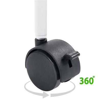 Show full view: Yaheetech Stackable Wide Divided Breeder Bird Cage, White slide 7 of 10