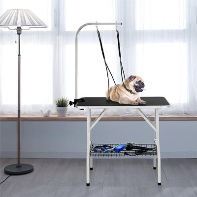 Show full view: Yaheetech Stainless Steel Dog & Cat Grooming Table, Black, 36-in slide 8 of 9