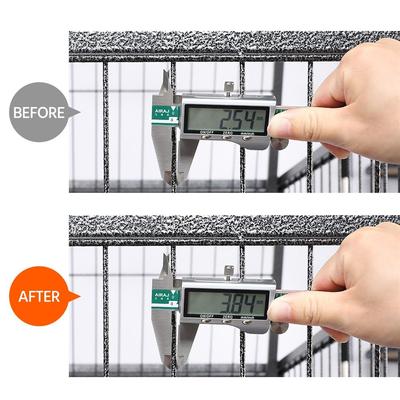 Show full view: Yaheetech Wheels & Litter Pans Dog Crate, Black, 43-in slide 9 of 9