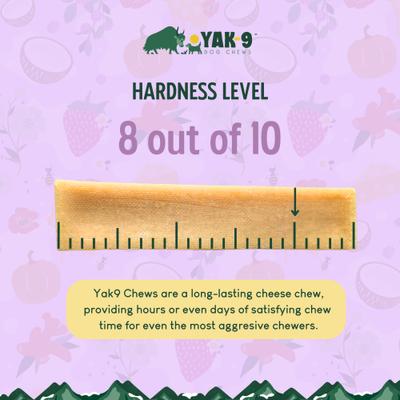 Show full view: Yak9 Chews Blueberry Yak Chew Dog Treat, Medium, 3 count slide 6 of 10