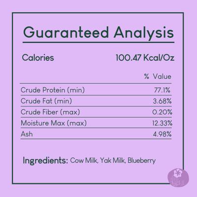 Show full view: Yak9 Chews Blueberry Yak Chew Dog Treats, X-Small, 8 count slide 5 of 10