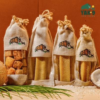 Show full view: Yak9 Chews CrunCheese Natural Coconut Flavored Crunchy Dog Treats, 0.37-lb bag slide 7 of 9