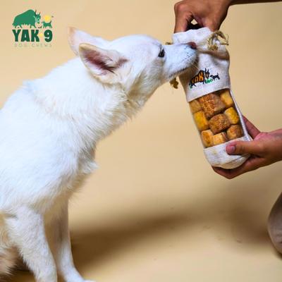 Show full view: Yak9 Chews CrunCheese Natural Coconut Flavored Crunchy Dog Treats, 0.37-lb bag slide 3 of 9