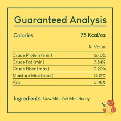 Show full view: Yak9 Chews CrunCheese Natural Honey Flavored Crunchy Dog Treats, 0.37-lb bag slide 5 of 9