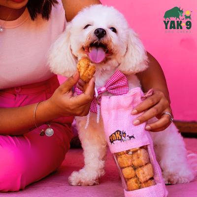 Show full view: Yak9 Chews CrunCheese Natural Strawberry Flavored Crunchy Dog Treats, 0.37-lb bag slide 3 of 9