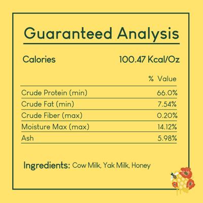 Show full view: Yak9 Chews Honey Yak Chew Dog Treat, 2 count, X-Small slide 5 of 11