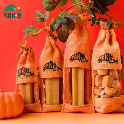 Show full view: Yak9 Chews Pumpkin Yak Chew Dog Treat, Small, 4 count slide 8 of 10