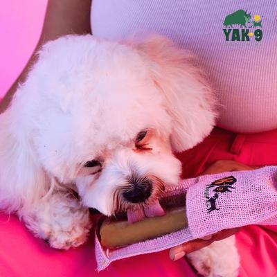 Show full view: Yak9 Chews Strawberry Yak Chew Dog Treat, Small, 4 count slide 3 of 10