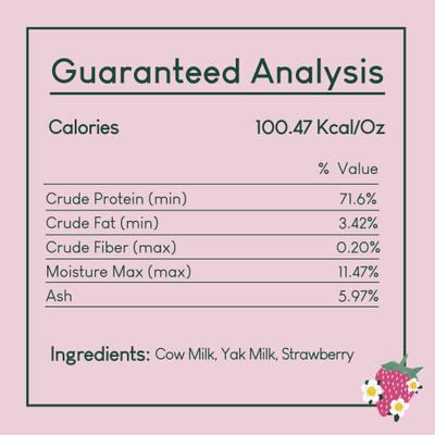 Show full view: Yak9 Chews Strawberry Yak Chew Dog Treats, X-Small, 8 count slide 5 of 10