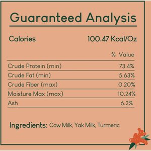 Yak9 Chews Turmeric Yak Chew Dog Treats, 2 count, Large