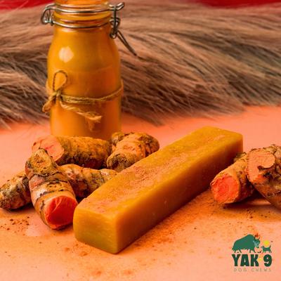 Show full view: Yak9 Chews Turmeric Yak Chew Dog Treats, 4 count, Small slide 8 of 10