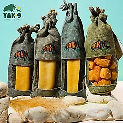Yak9 Chews Yak & Cow Milk Chew Dog Treats, 5 count, X-Small slide 2 of 9