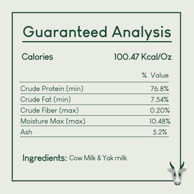 Show full view: Yak9 Chews Yak & Cow Milk Chew Dog Treats, 5 count, X-Small slide 5 of 11