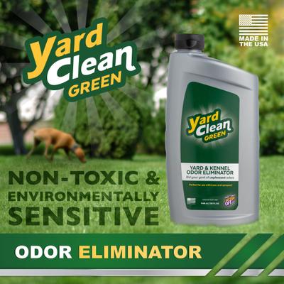 Show full view: Yard Clean Green Yard & Kennel Cat & Dog Odor Eliminator & Stain Remover Concentrate, 1-gal bottle slide 3 of 9