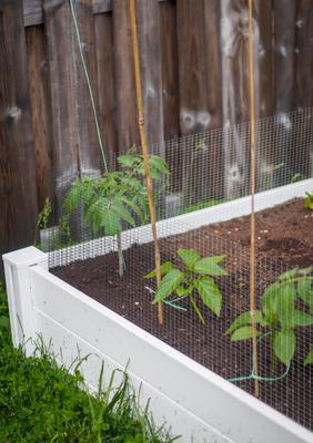 Show full view: YardGard Hardware Cloth 23-Gauge 0.25" Mesh Fence, 24-in x 25-ft roll slide 8 of 9