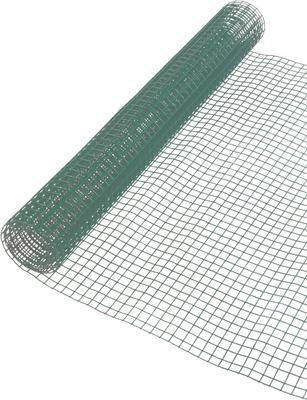 Show full view: YardGard Hardware Cloth PVC 19-Gauge 0.5" Mesh Fence, 36-in x 5-ft roll slide 2 of 6