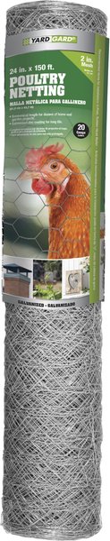 YardGard Poultry Netting Galvanized 2" Mesh Poultry Fence