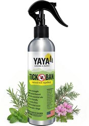 YAYA Organics Tick Ban Dog Flea & Tick Repellent Spray, 8-fl oz bottle