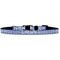 Show in main carousel: Yellow Dog Design Preppy Plaid Polyester Personalized Standard Dog Collar, X-Small, Blue slide 1 of 2