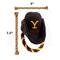 Show in main carousel: Yellowstone Cowboy Hat Tough Squeaky Plush Dog Tug Toy, Black slide 5 of 7