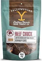 Yellowstone Dutton Ranch Dog Treat Co. Cowboy Cuts Chuck Crunchy Dog Treats, 4-oz bag