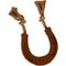Show in main carousel: Yellowstone Latex Horseshoe with Rope Dog Toy slide 1 of 7