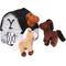 Show in main carousel: Yellowstone Nesting Barn Squeaky Plush Dog Toy, 4 count slide 1 of 8