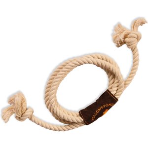 Yellowstone Rope Lasso Tough Stuffing-Free Dog Tug Toy