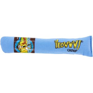 Yeowww! Catnip Cigar It's a Boy Cat Toy, Blue