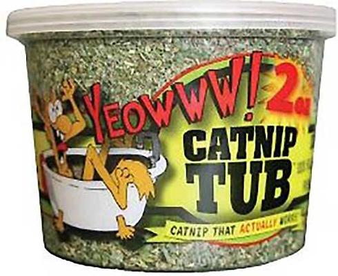 Show full view: Yeowww! Organic Catnip, 2-oz tub + Yeowww! Catnip Yellow Banana Cat Toy slide 2 of 5