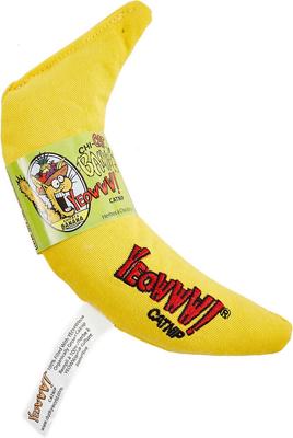 Show full view: Yeowww! Organic Catnip, 2-oz tub + Yeowww! Catnip Yellow Banana Cat Toy slide 3 of 5