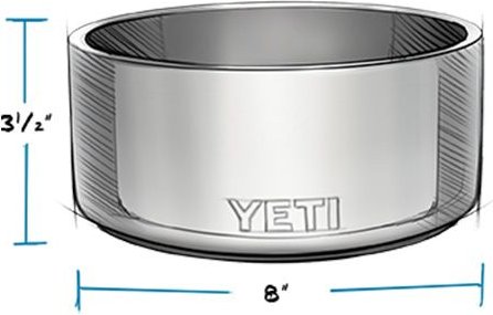 Show full view: YETI Boomer Dog Bowl, Navy, 8-cup slide 6 of 7