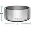 Show in main carousel: YETI Boomer Dog Bowl, Navy, 8-cup slide 6 of 7