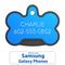 Show in main carousel: YIP Smart Tag Dog ID Tag - Works with Samsung Galaxy Phones, Bone, Blue slide 2 of 4