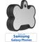 Show in main carousel: YIP Smart Tag Dog ID Tag - Works with Samsung Galaxy Phones, Bone, Silver slide 3 of 4