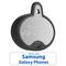 Show in main carousel: YIP Smart Tag Dog ID Tag - Works with Samsung Galaxy Phones, Oval, Silver slide 3 of 4