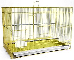 YML Bird Breeding Bird Cage, Medium, Yellow