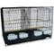 Show in main carousel: YML Bird Breeding Cage with Divider, Small, Black slide 1 of 1