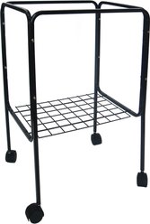 YML Bird Cage Stand, 18-in, Black
