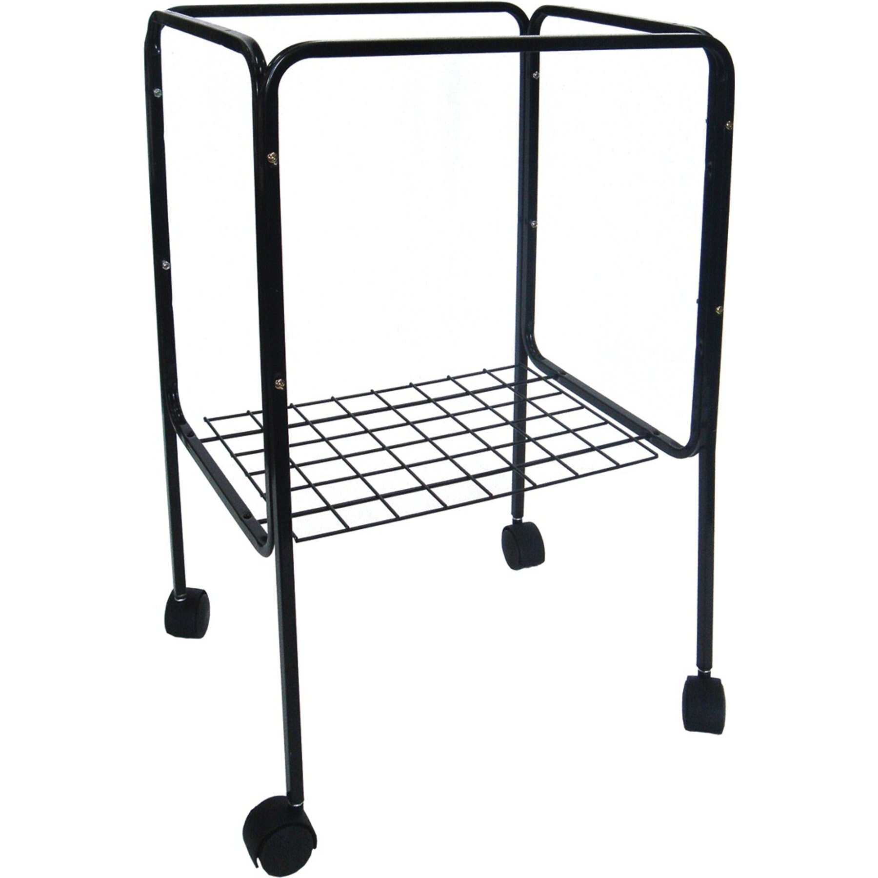 YML Bird Cage Stand, 18-in, Black