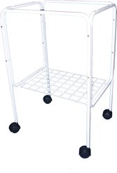 YML Bird Cage Stand, 18-in, White