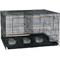 Show in main carousel: YML Breeding Bird Cage with Divider, Black slide 1 of 1