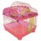 Show in main carousel: YML Clear Hamster Cage, Pink slide 1 of 2
