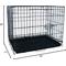 Show in main carousel: YML Collapsible Metal Small Pet Crate with Bottom Gate, Black, 24-in slide 3 of 5