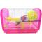 Show in main carousel: YML Dome Hamster Habitat Cage & Accessories, Pink slide 1 of 1