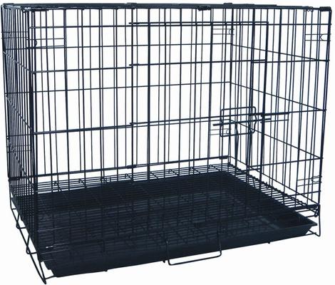 Show full view: YML DSA24 Foldable Heavy Duty Small Pet Cage, Black, 24-in slide 8 of 9