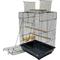 Show in main carousel: YML Open Flat Top Bird Cage, Large, Black slide 2 of 4