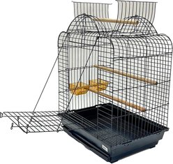 YML Open Shell Top Bird Cage, Large, Black slide 2 of 3