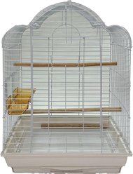 YML Open Shell Top Bird Cage, Large, White