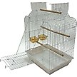 Show in main carousel: YML Open Shell Top Bird Cage, Large, White slide 2 of 3